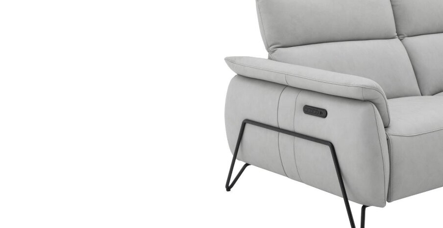 מערכת ישיבה דגם KELLY מעור ספה  מעור תלת מושבי 200 ס